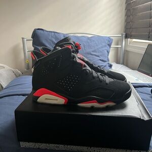 Black and Red Sneakers